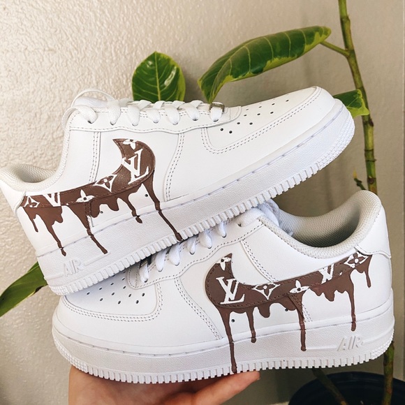 Air Force 1 Custom - LV Drip – Artemis Designers